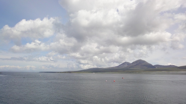 アイラ海峡とジュラ島