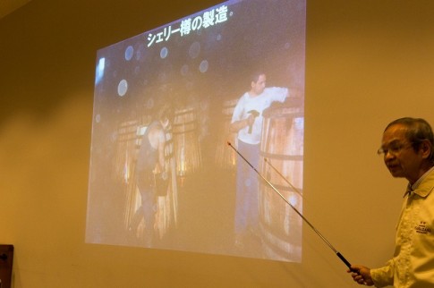 山崎蒸留所セミナー シェリー樽の製造